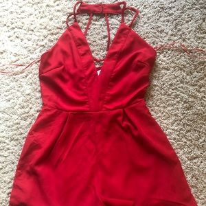 Flowy Strappy Romper Sz XS